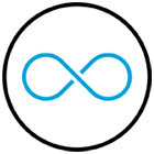 icon depicting unlimited infinity