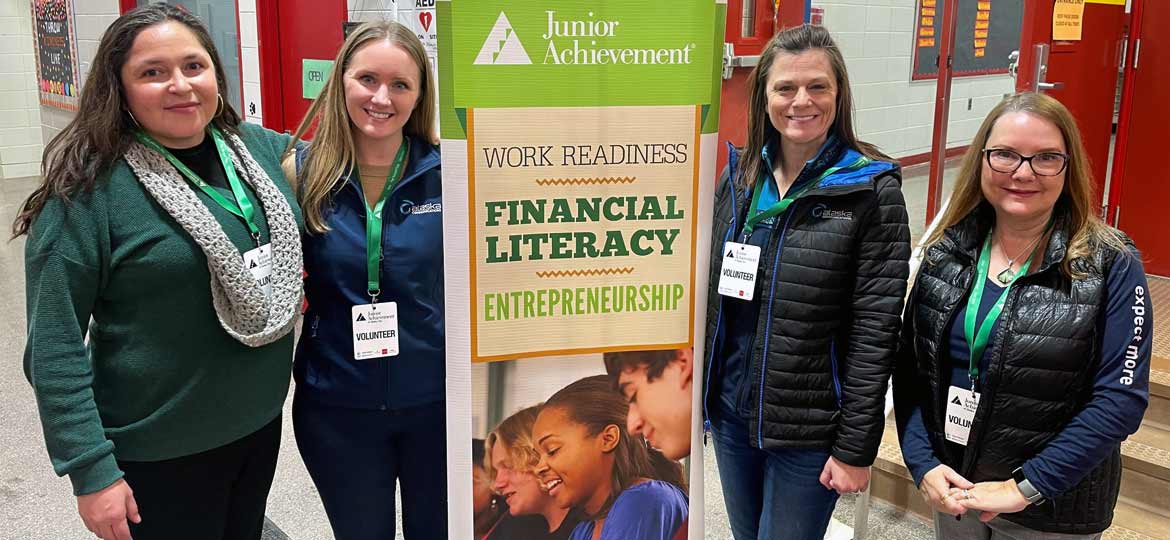 Junior Achievement Day at Klatt Elementary School