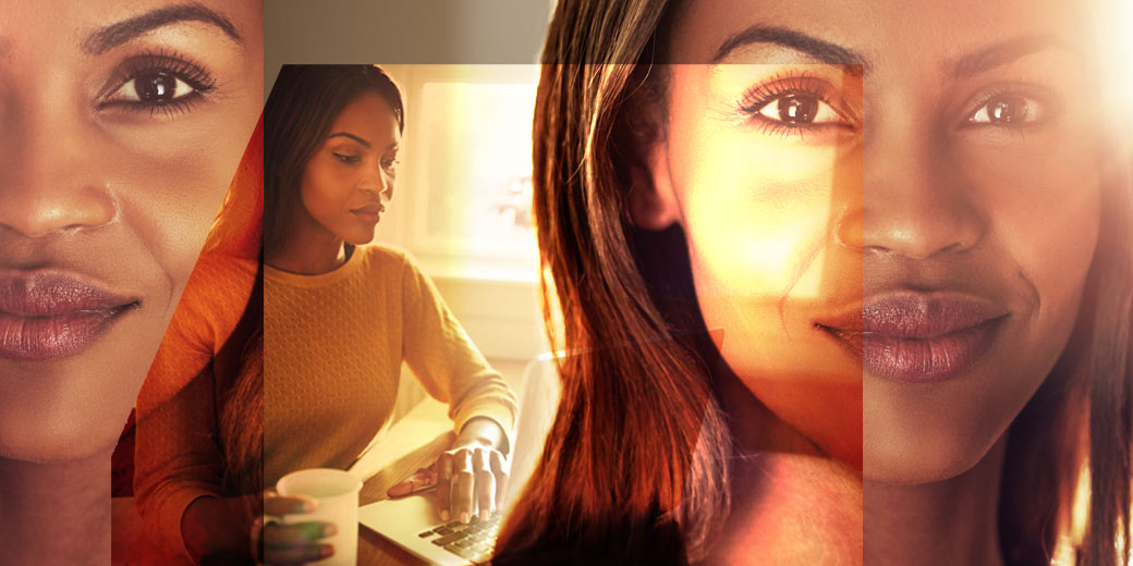 Portrait of young female professional