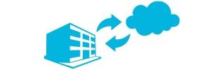 icon d icon depicting disaster recovery