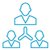 icon depicting multiple individuals interacting