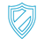 icon depicting a security badge